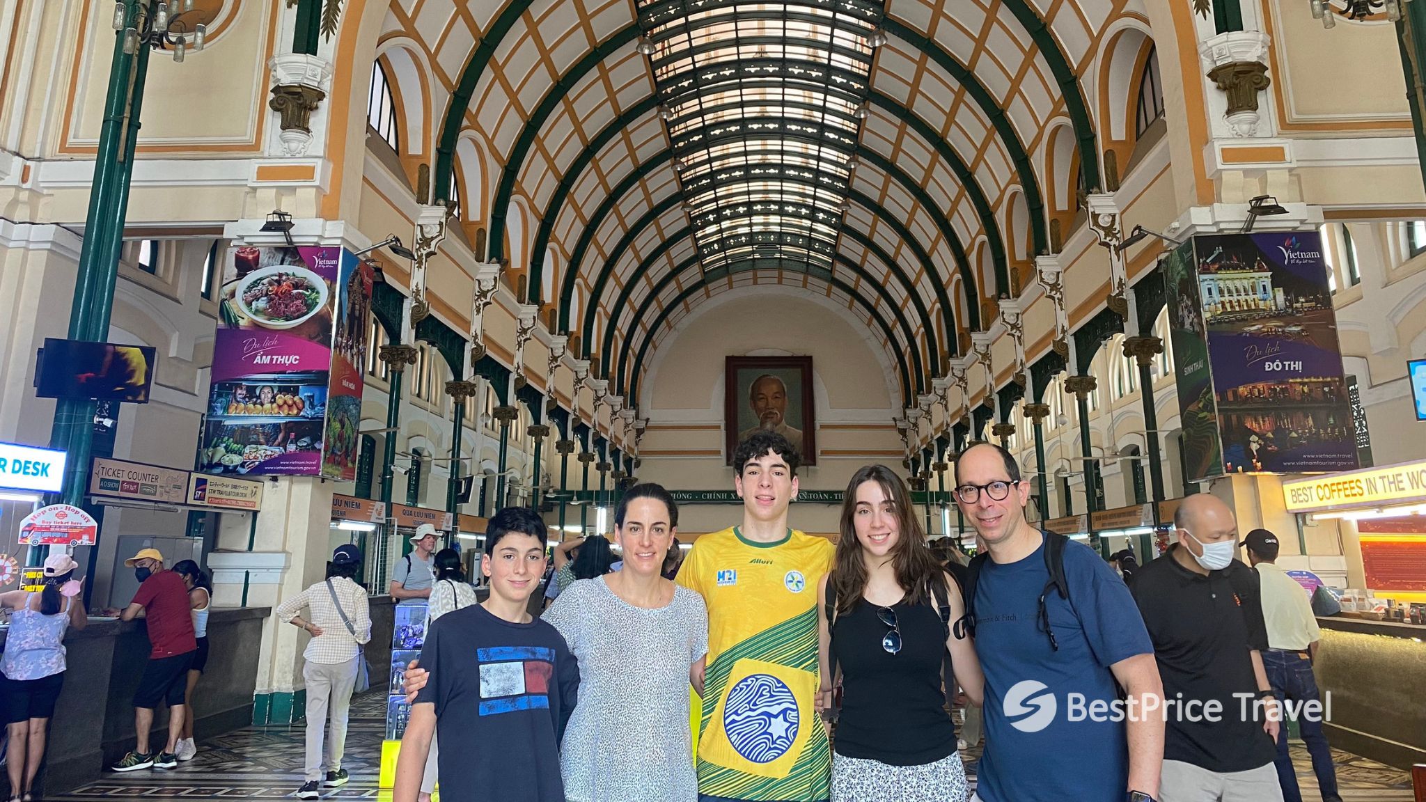 Day 12 Visit Saigon Post Office