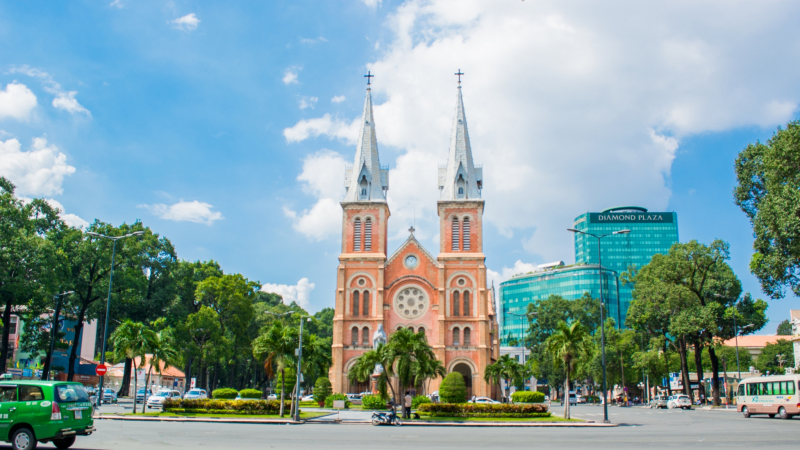 Day 12 Lost In The Architecture Of Saigon Notre Dame Cathedral